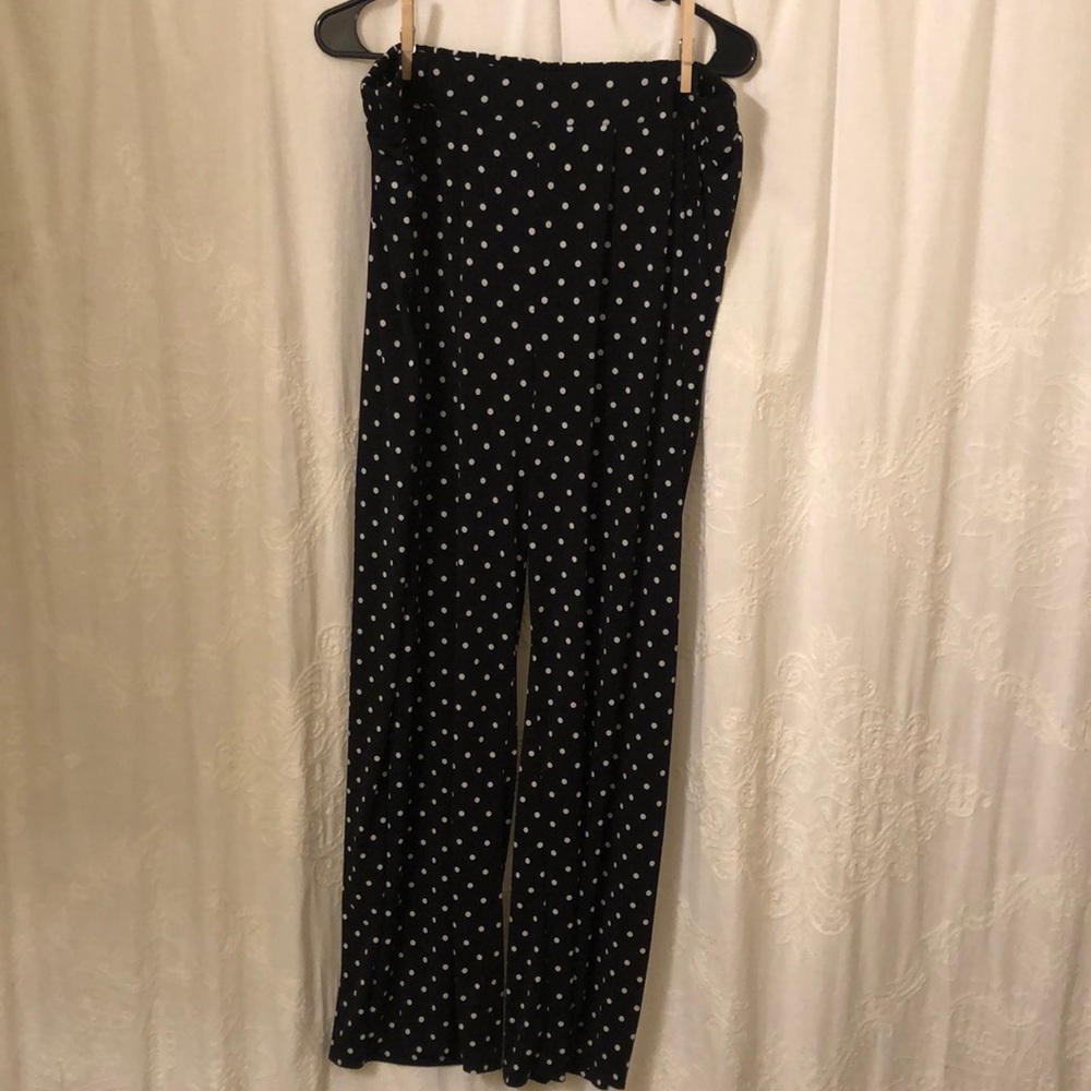 polka dot pants